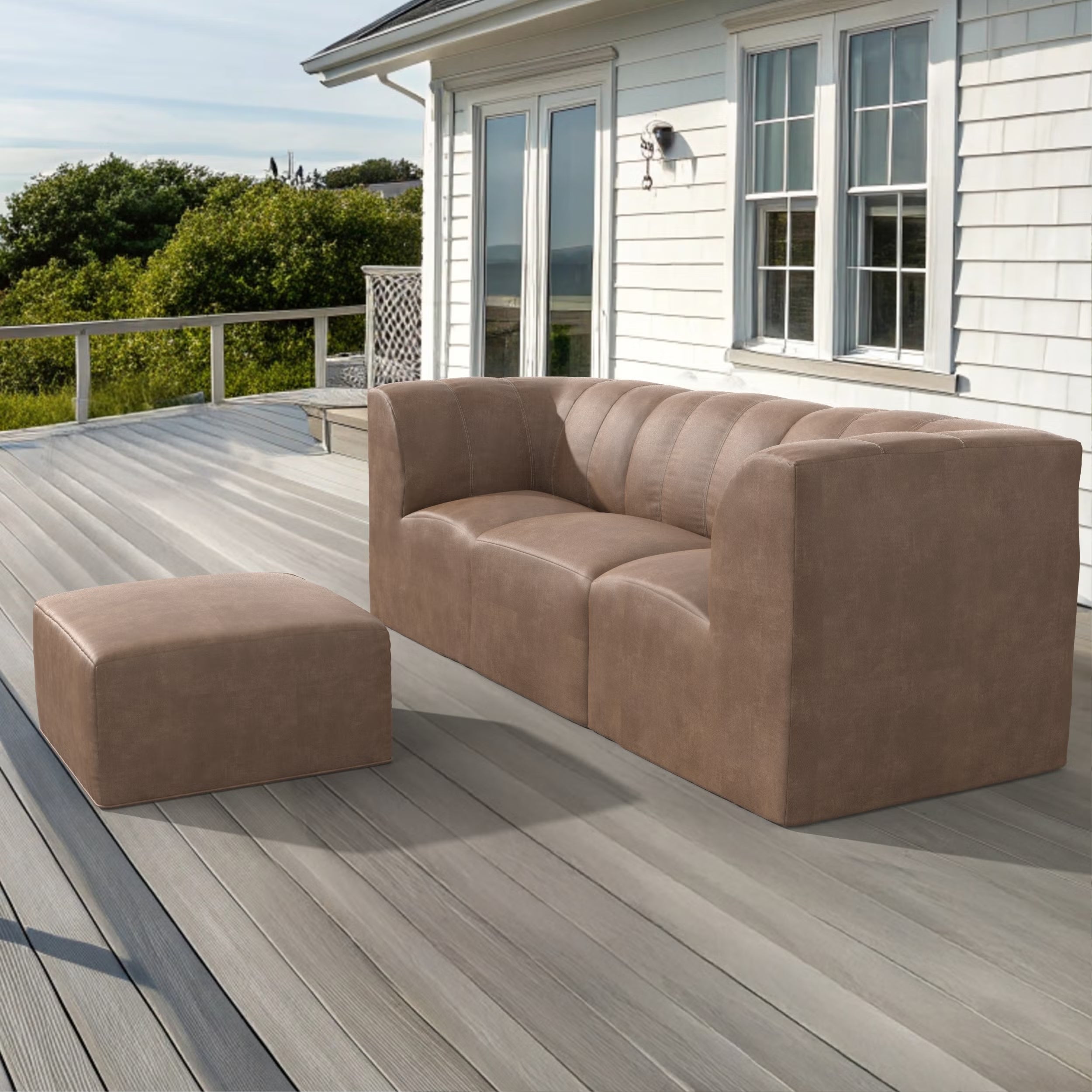 Forever Patio Murano Outdoor 90-Degree Sectional Corner Chair