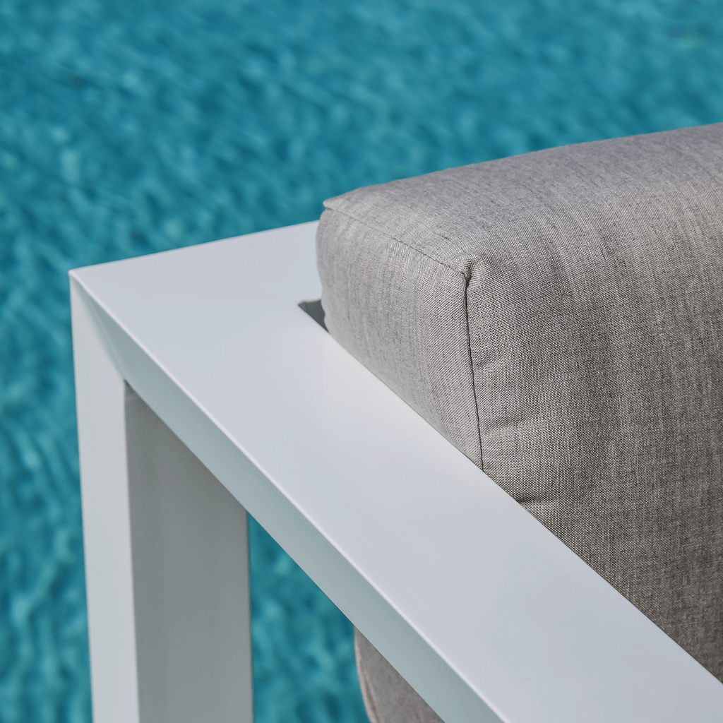 Sunset West Newport Aluminum Outdoor Club Chair