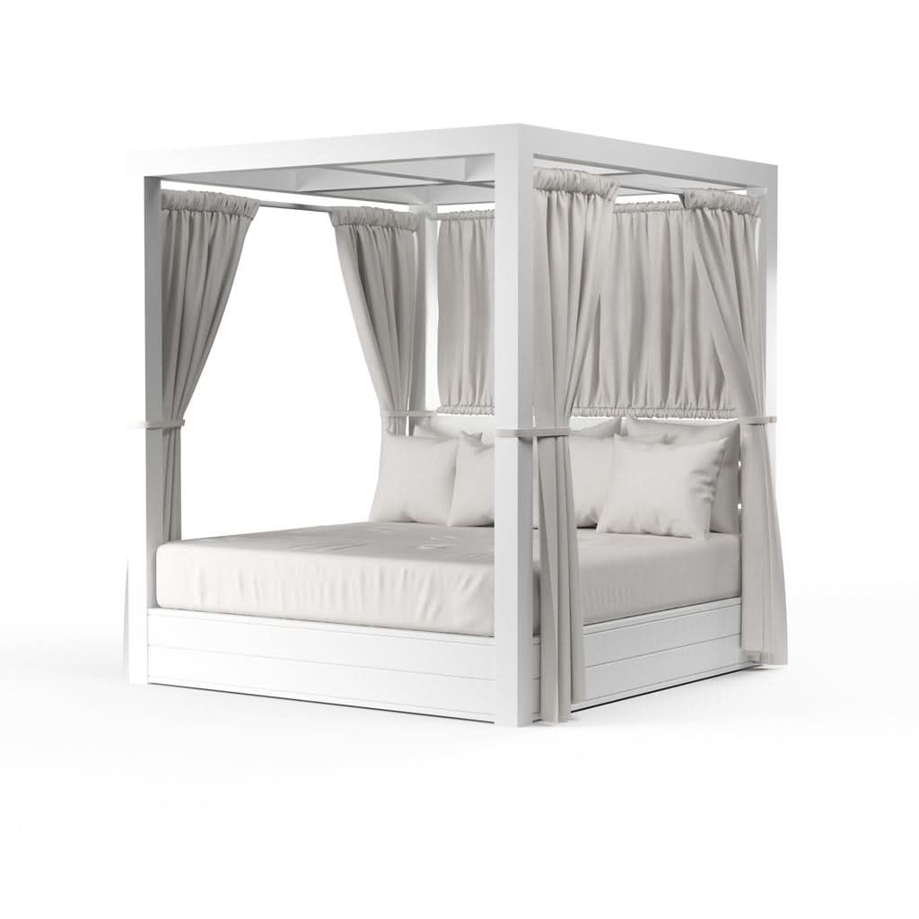 Sunset West Newport Aluminum Outdoor Resort King Daybed