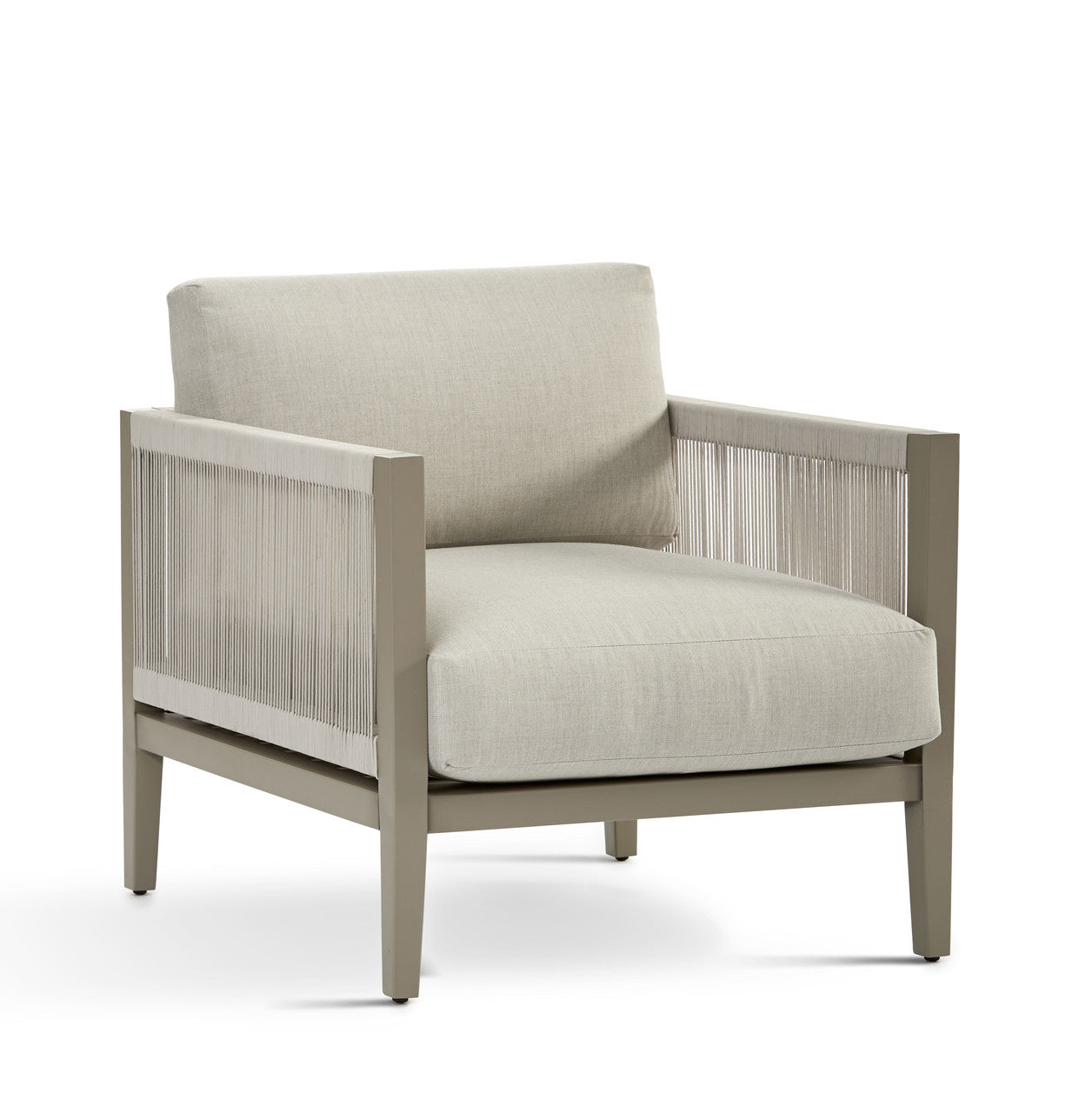 South Sea Rattan Nicole Aluminum Outdoor 6-Person Patio Lounge Set
