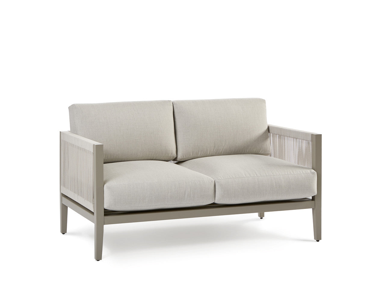 South Sea Rattan Nicole Aluminum Outdoor 6-Person Patio Lounge Set