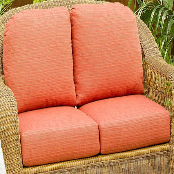NorthCape International Wicker Deep Seating Loveseat - Front View