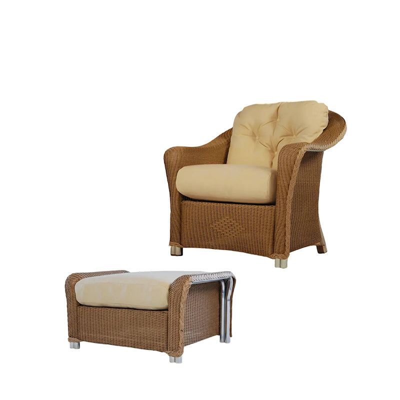 Lloyd Flanders Reflections Comfort Duo – Lounge Chair + Ottoman