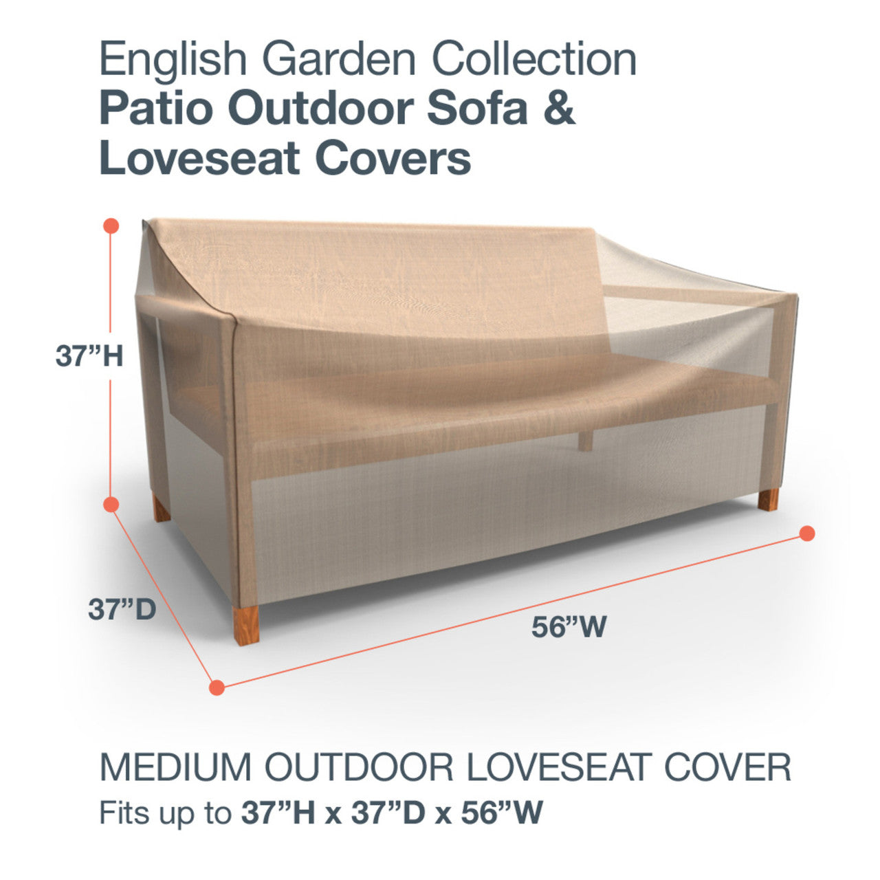Budge Industries English Garden Patio Loveseat Corner