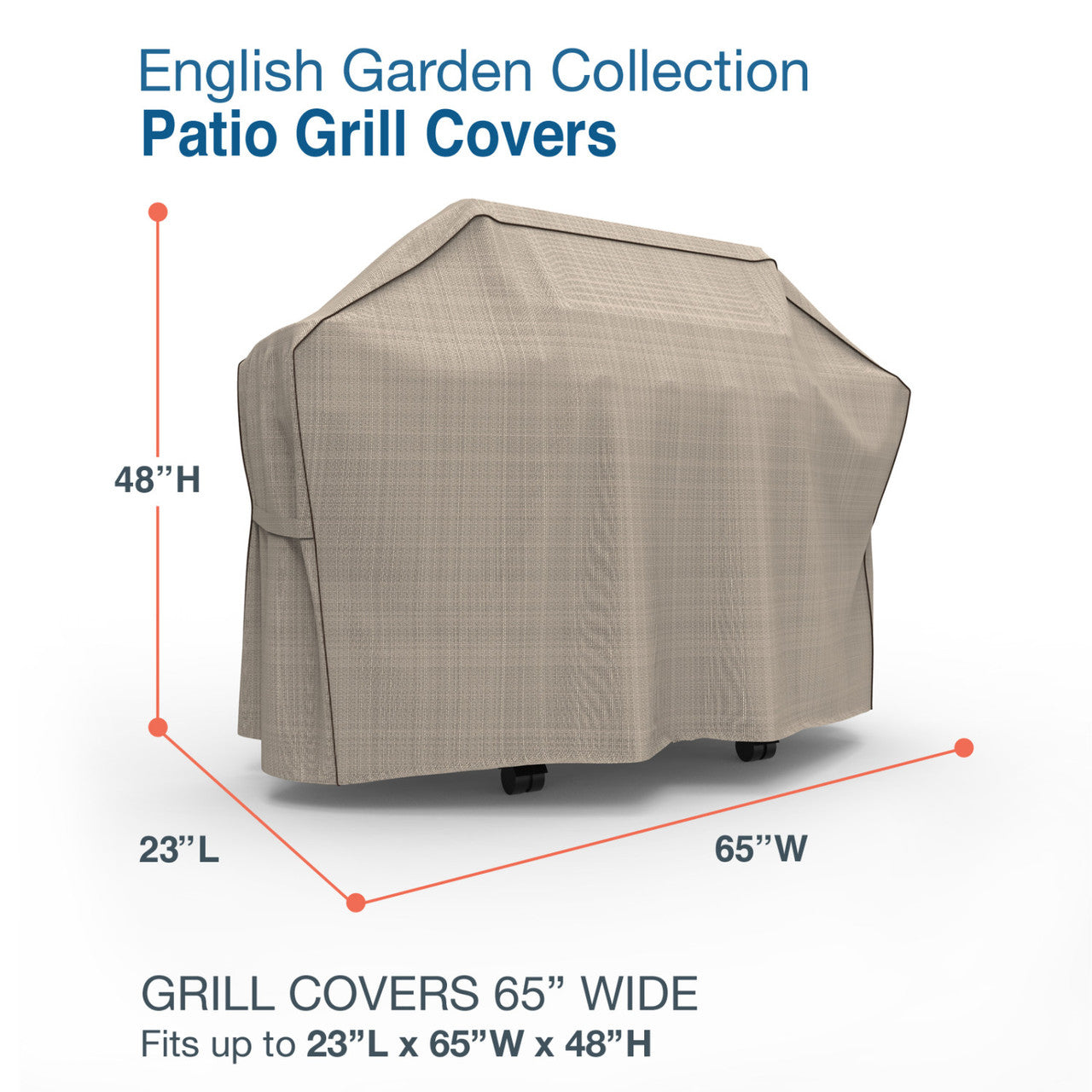 Budge Industries English Garden BBQ Grill Cover