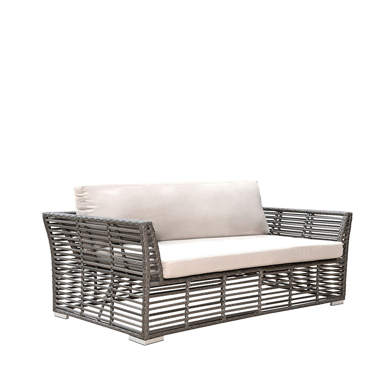 Panama Jack Graphite Loveseat with Cushion