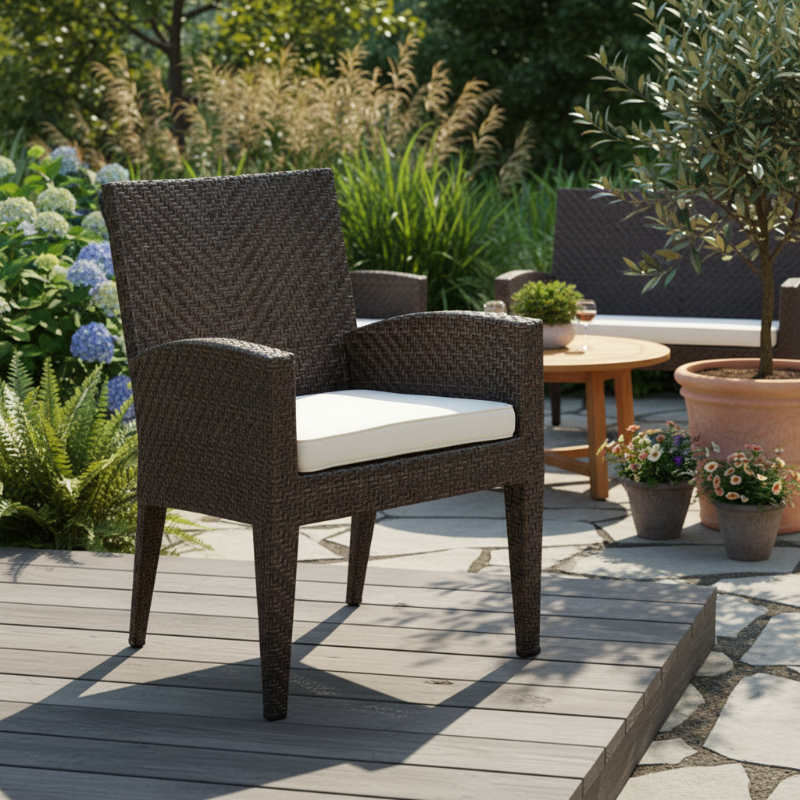 Panama Jack Oasis Arm Chair with Cushion