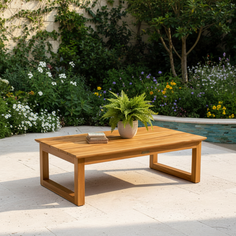 Panama Jack Bali Teak Outdoor Coffee Table