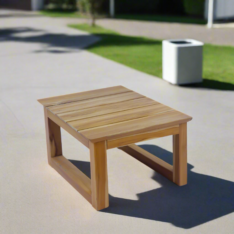 Panama Jack Bali Teak Outdoor End Table