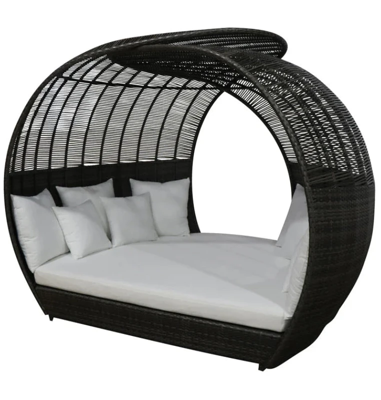 Panama Jack Banyan Wicker Outdoor Daybed