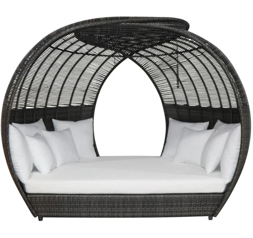 Panama Jack Banyan Wicker Outdoor Daybed