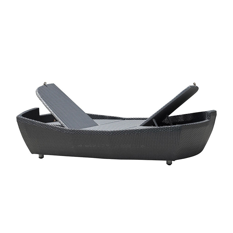 Panama Jack Onyx Double Folding Chaise Lounger