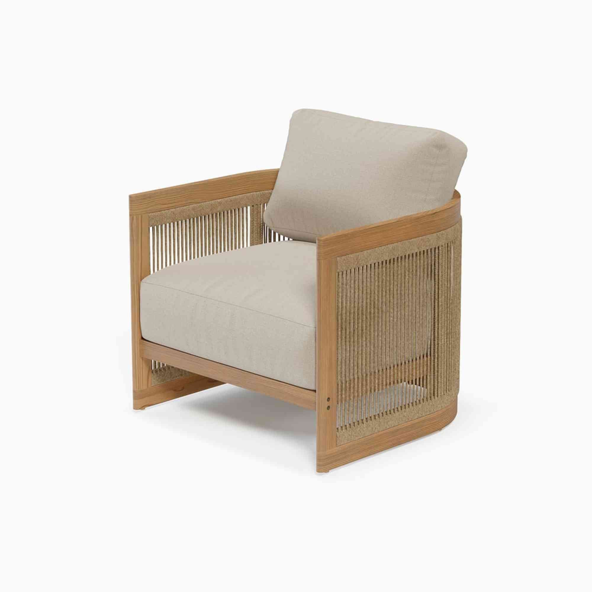 Hospitality Rattan Compass Cay 4-Piece Loveseat Set