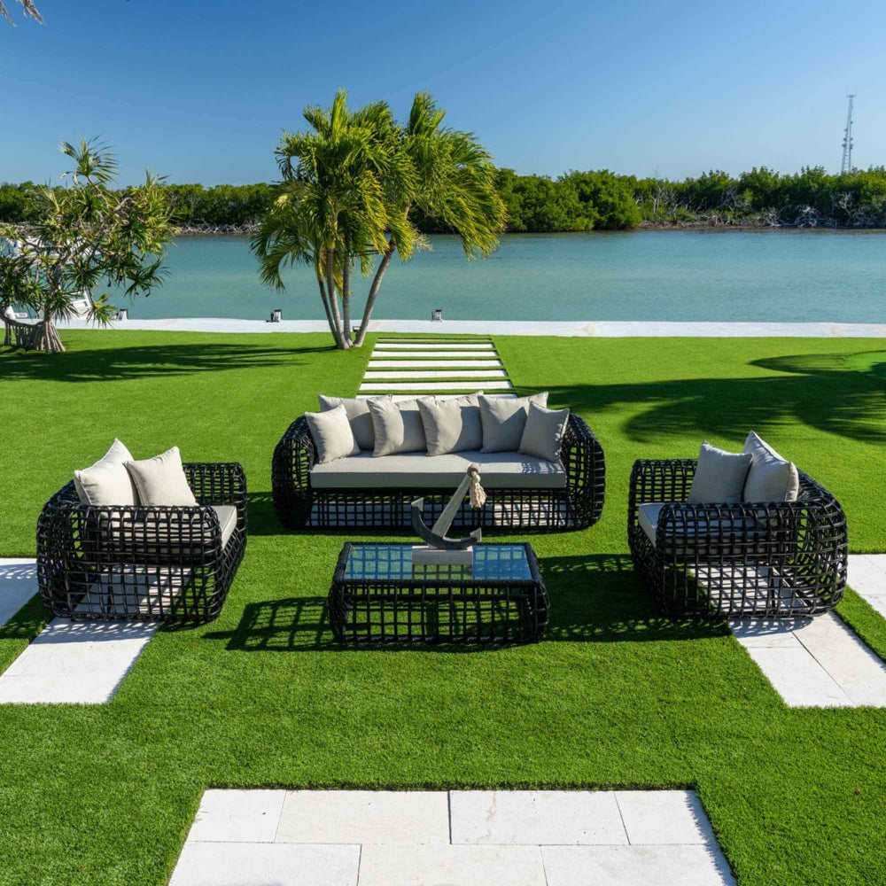 Hospitality Rattan Monte Carlo 4-Piece Seating Set