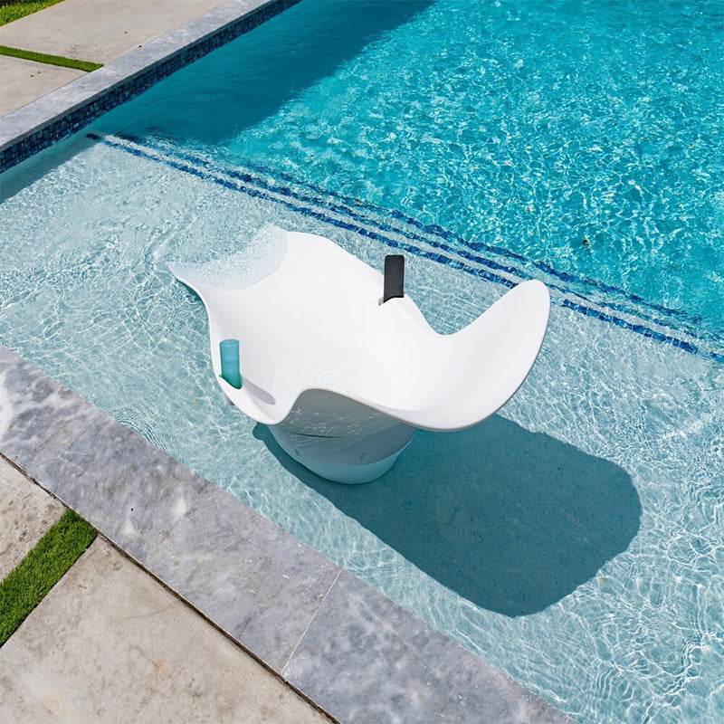 Panama Jack Wave Outdoor (HDPE) In-Pool Chaise Lounger (Set of 2)