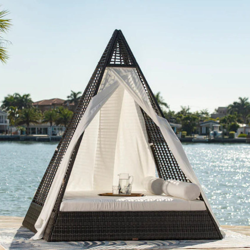Panama Jack Helios Aluminum Outdoor Daybed