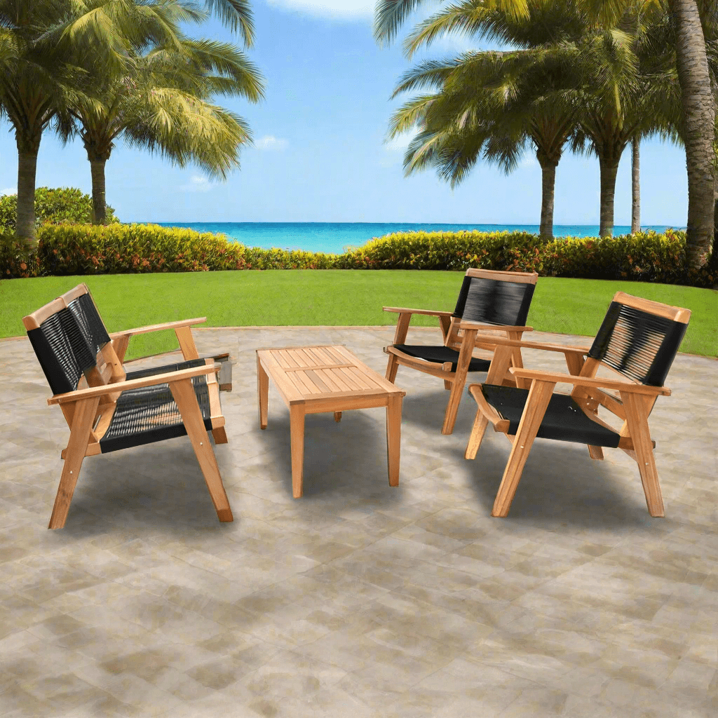 Panama Jack Laguna 4-Piece Seating Set