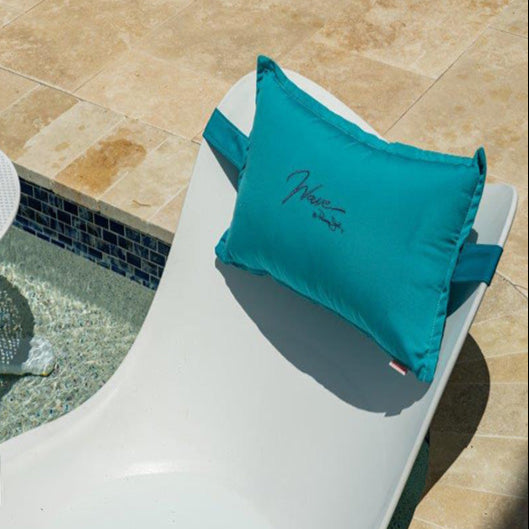 Panama Jack Wave In-Pool Chaise Lounger With End Table (Set of 2)