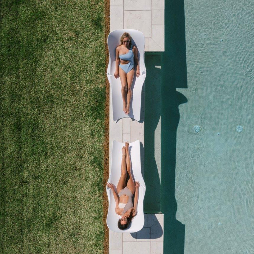 Panama Jack Wave In-Pool Chaise Lounger (Set of 4)