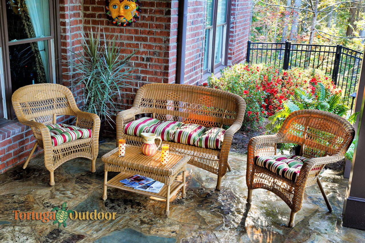 Tortuga Outdoor Portside Resin Wicker Patio Set
