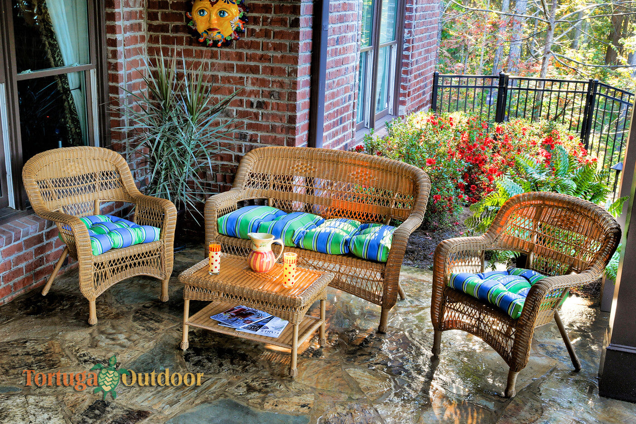Tortuga Outdoor Portside Resin Wicker Patio Set