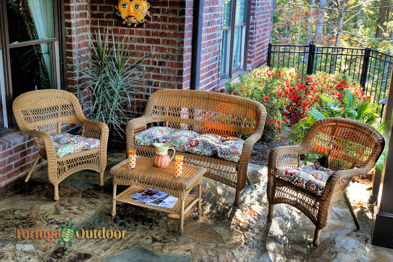 Tortuga Outdoor Portside Resin Wicker Patio Set