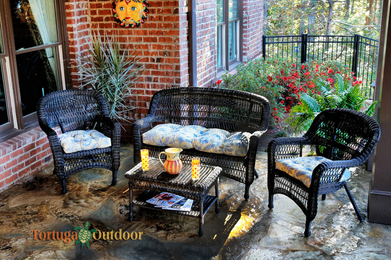 Tortuga Outdoor Portside Resin Wicker Patio Set