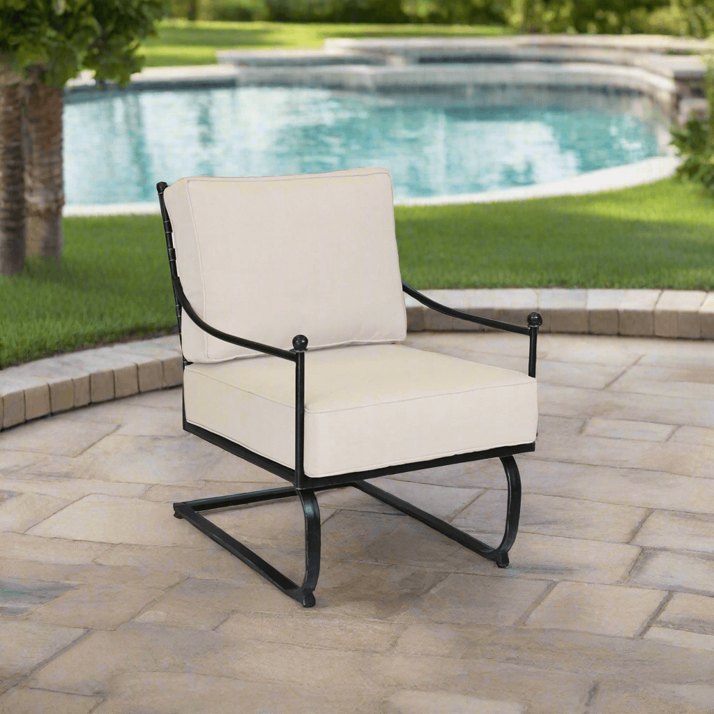 Sunset West Provence Outdoor Rocking Club Chair