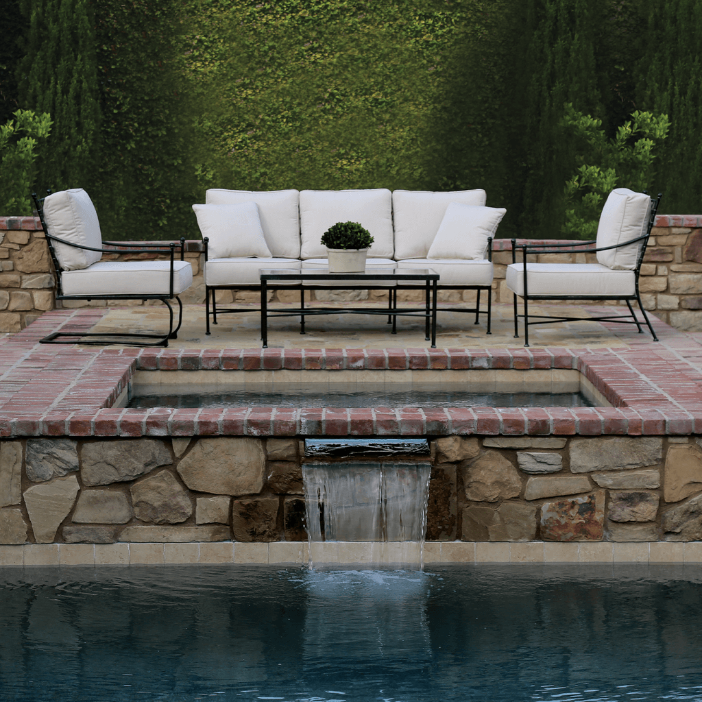 Sunset West Provence Outdoor Rocking Club Chair
