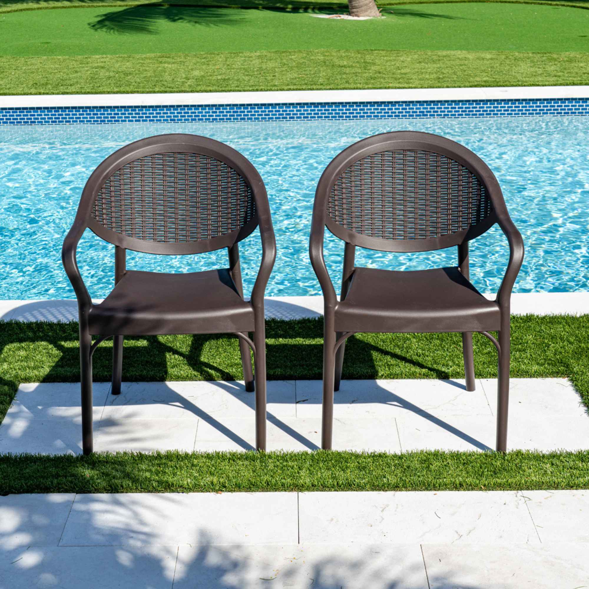 Rainbow Outdoor Mona Set of 2 Armchairs