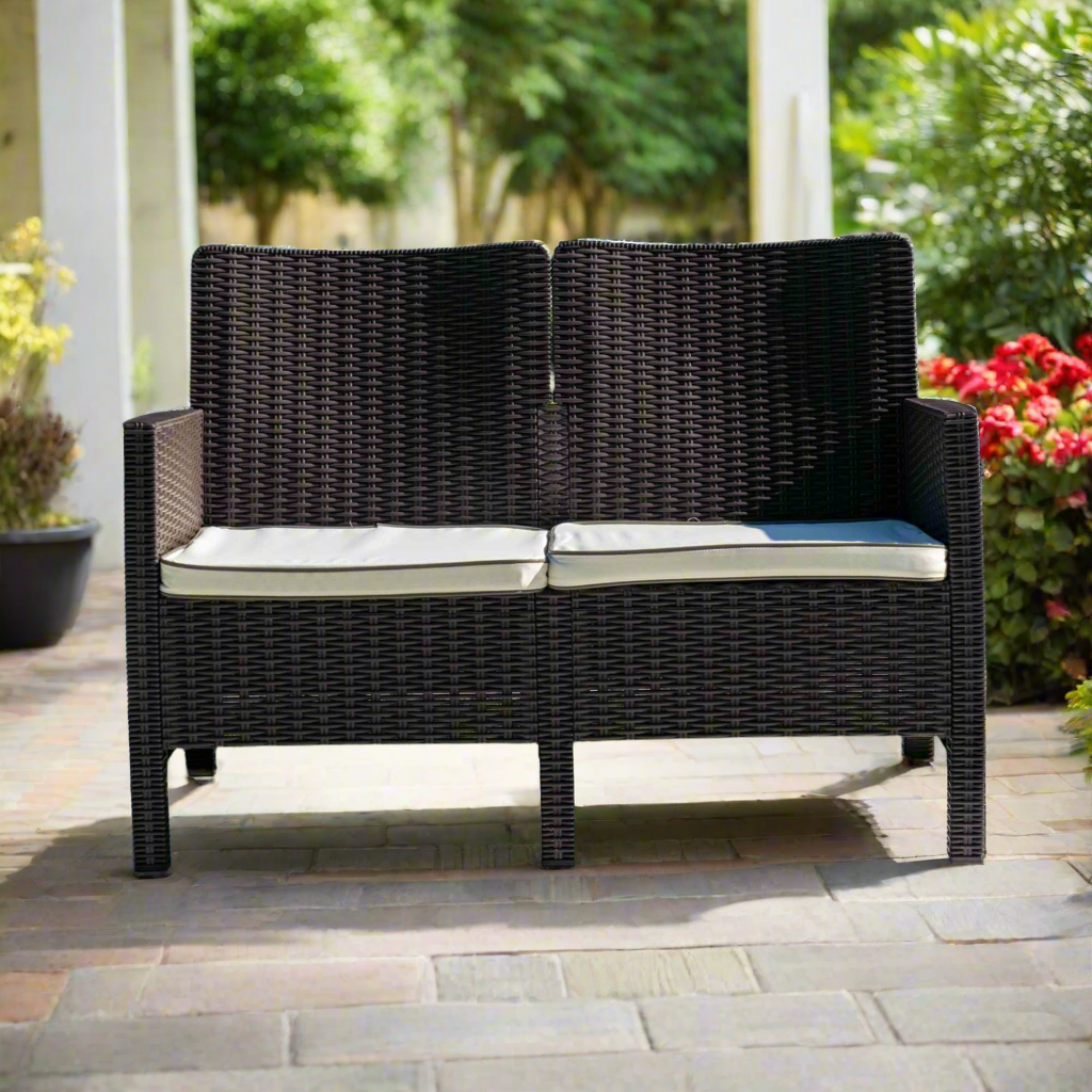 Rainbow Outdoor Nova Loveseat With Cushions
