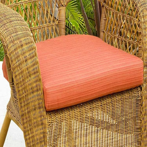 Replacement Cushions for NorthCape International Wicker Deep Seating Chair - Top View