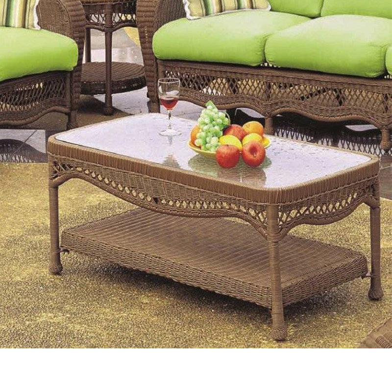 South Sea Rattan Riviera Wicker Coffee Table