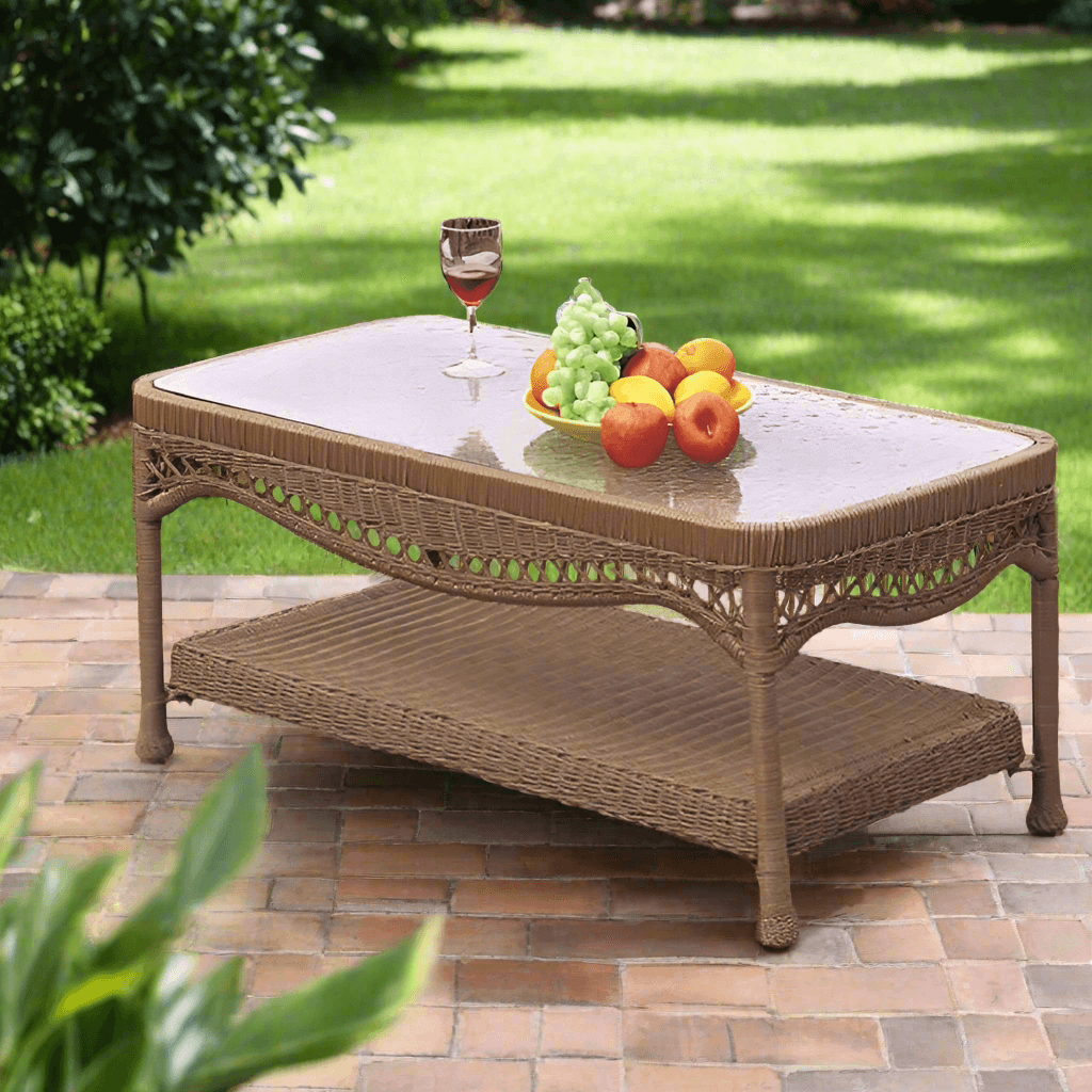 South Sea Rattan Riviera Outdoor Wicker Coffee Table