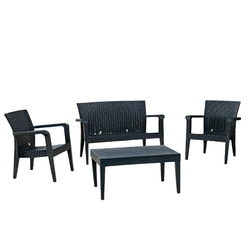 Rainbow Outdoor Alaska Polypropylene 4-Person Seating Set