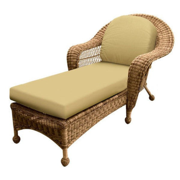 Replacement Cushions for Catalina Single Chaise Lounge- front left view