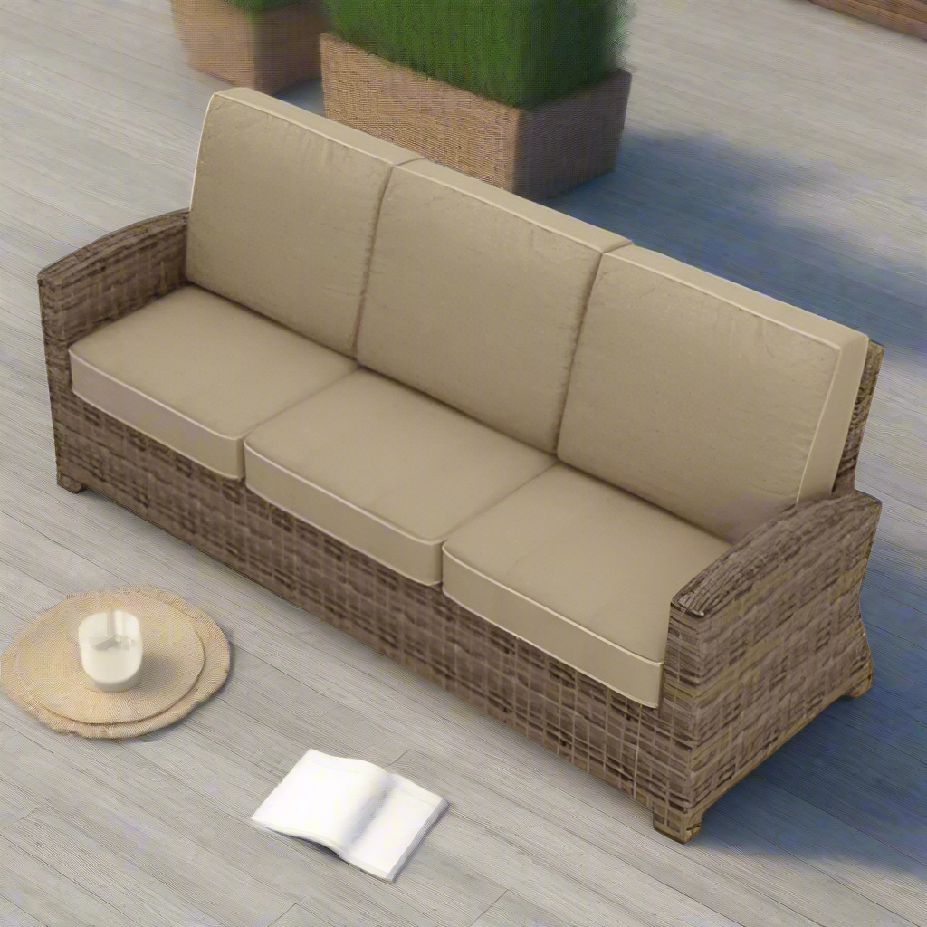 Replacement Cushions for Forever Patio Cypress 3 Seat Sofa