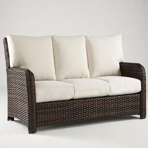 Replacement Cushions for South Sea Rattan Saint Tropez Wicker Sofa