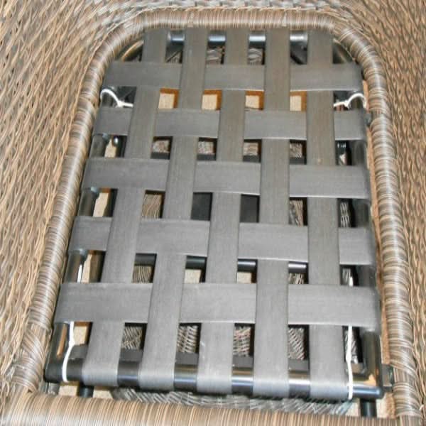 Replacement Suspension Kit for NorthCape International Wicker Deep Seating Chair Top View