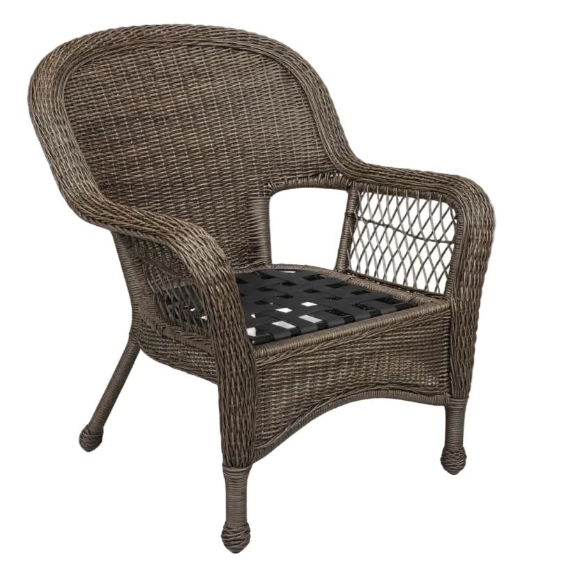 Replacement Suspension Kit for NorthCape International Wicker Deep Seating Chair - Top View