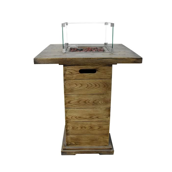 Elementi Rova GFRC Outdoor Bar Fire Table