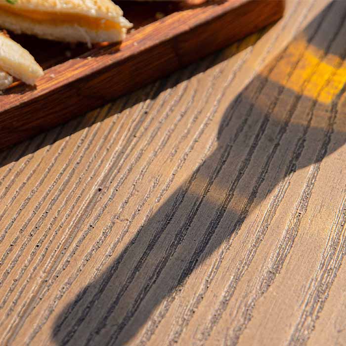 Elementi Rova GFRC Outdoor Bar Fire Table