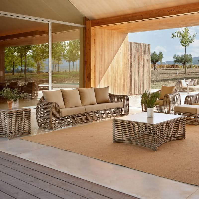 Skyline Design Ruby Wicker Outdoor Sofa