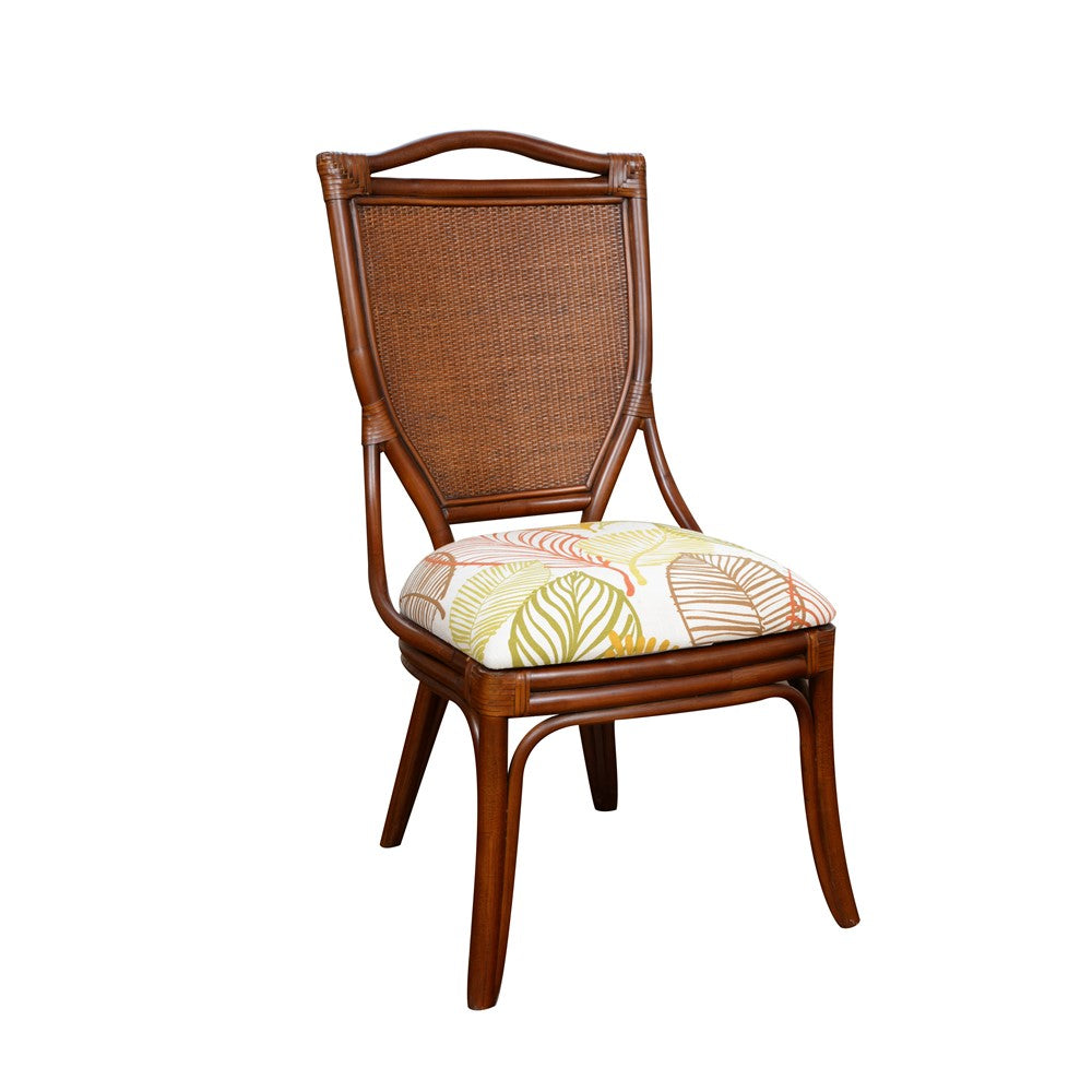Alexander & Sheridan Serengeti Rattan Indoor Stationary Side Chair