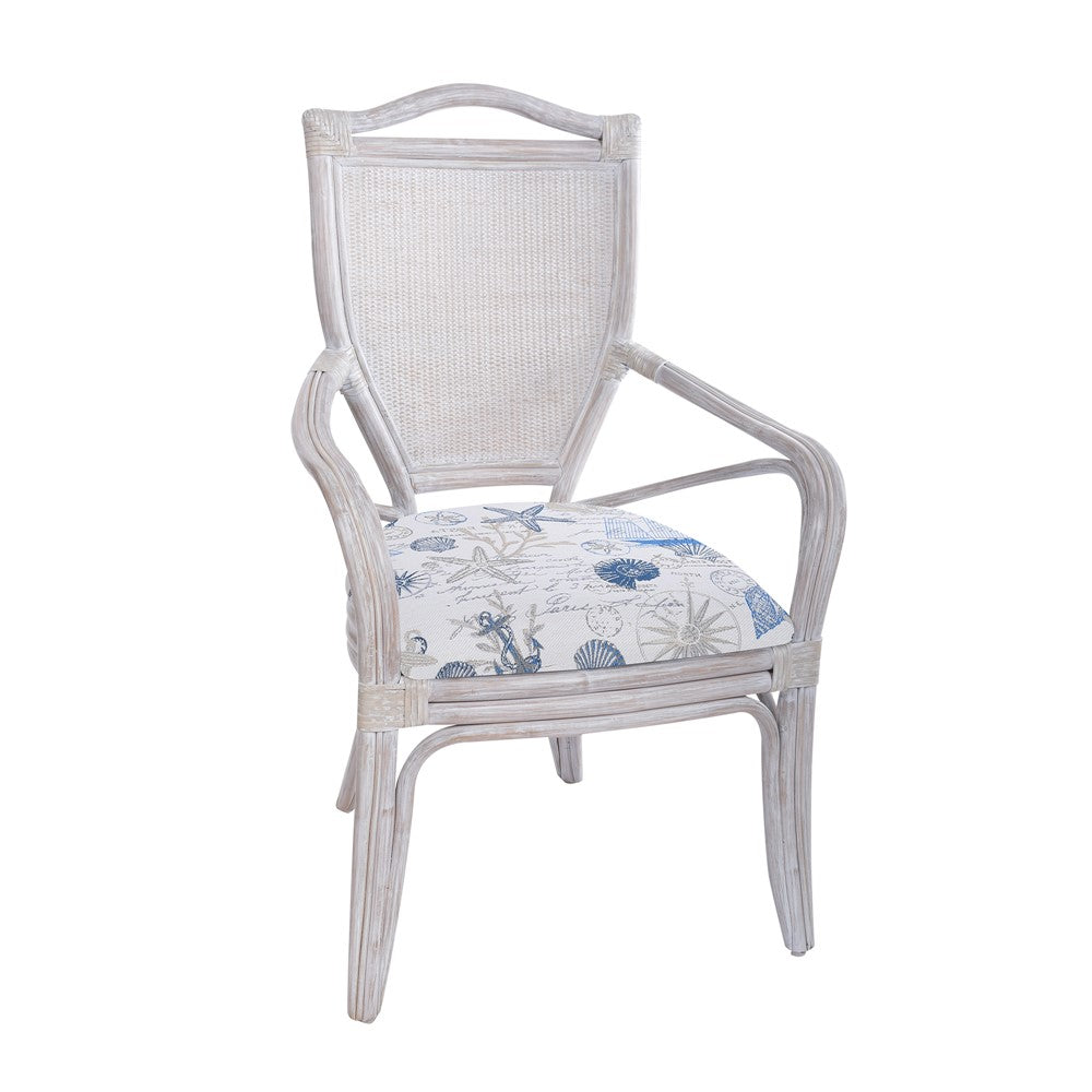 Alexander & Sheridan Serengeti Rattan Indoor Stationary Armchair