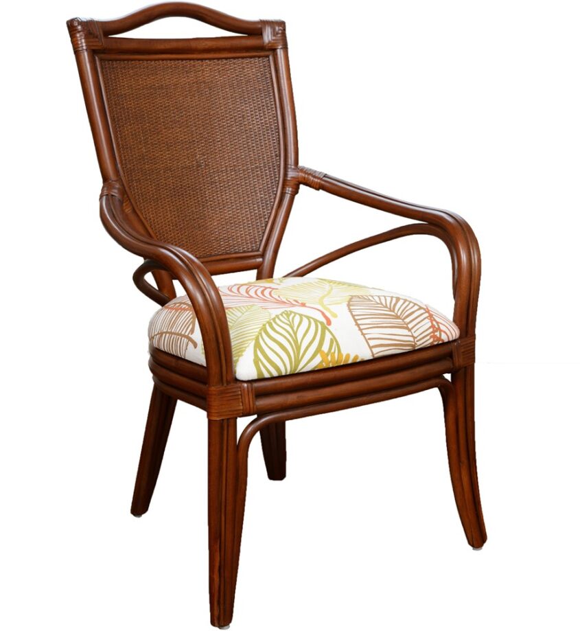 Alexander & Sheridan Serengeti Rattan Indoor Stationary Armchair