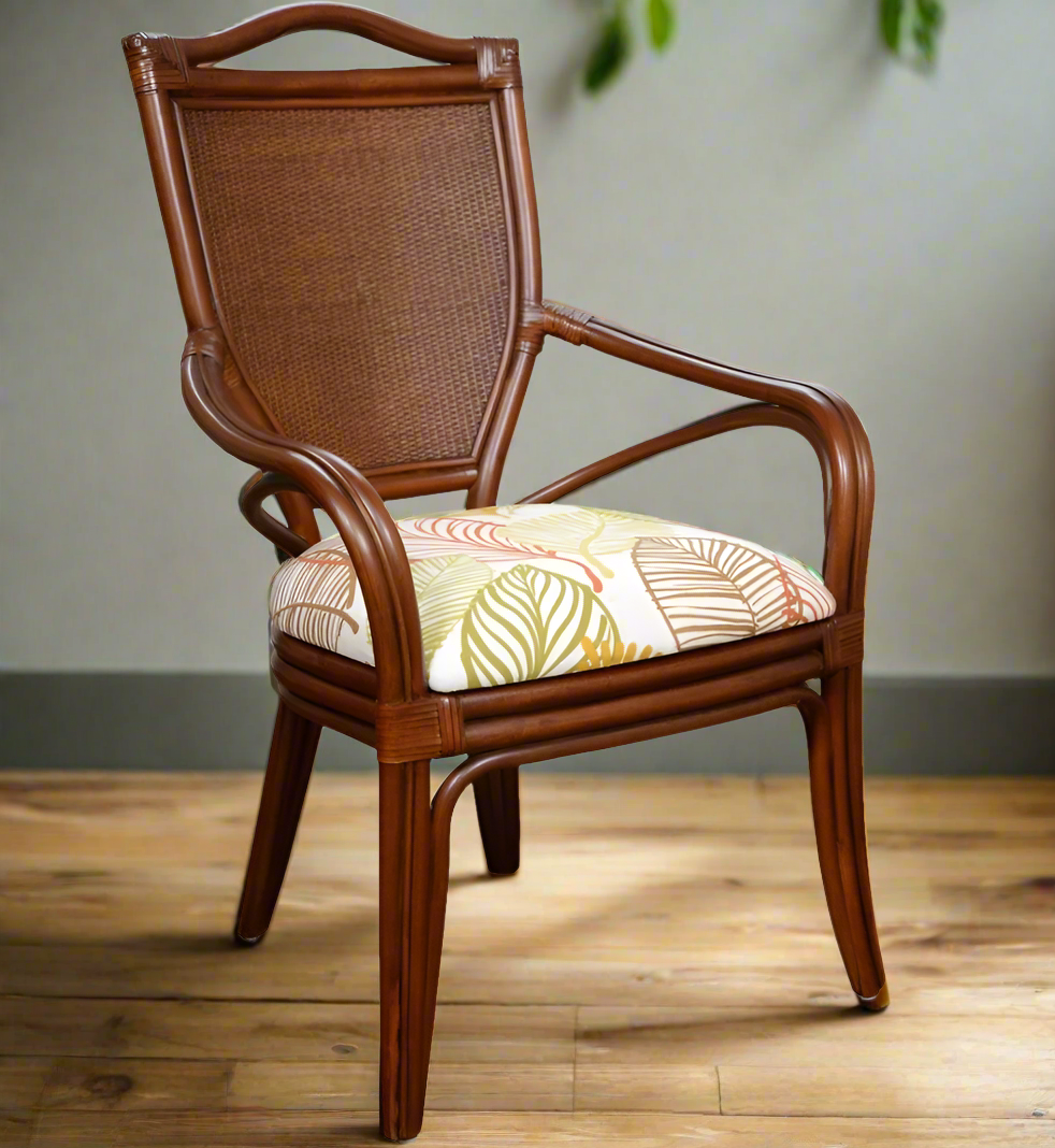 Alexander & Sheridan Serengeti Rattan Indoor Stationary Armchair