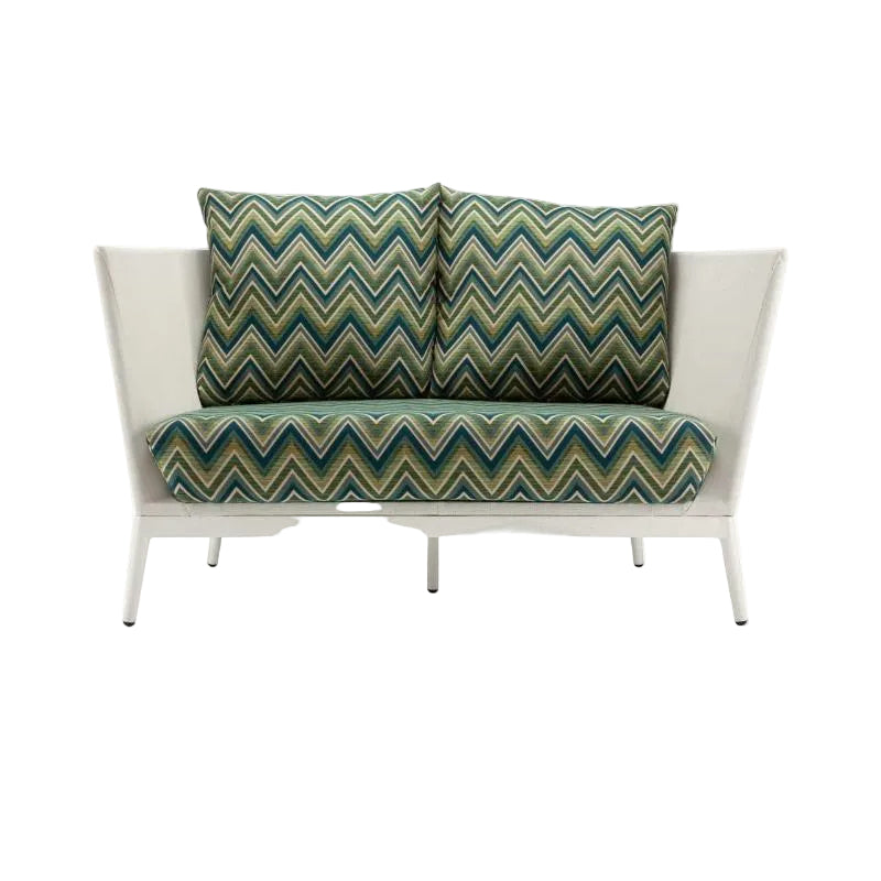 DecoScape Cosmo Aluminum Outdoor Loveseat