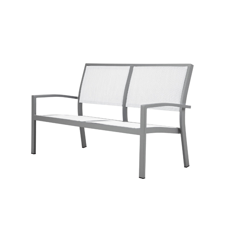 DecoScape Fusion Aluminum Sling Outdoor Loveseat