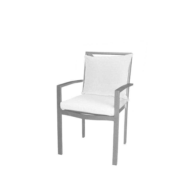 DecoScape Dynasty Aluminum Outdoor Dining Armchair
